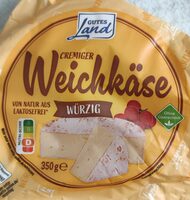 Cremiger Weichkäse würzig, Gutes Land,Netto