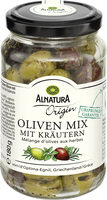 Oliven Mix mit Kräutern