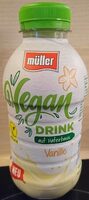 Vegan Drink auf Haferbasis Vanille
