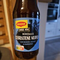 Würzsauce Gebratene Nudeln