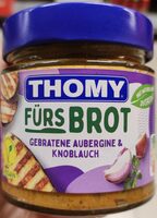 Fürs Brot gebratene Aubergine & Knoblauch