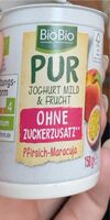 Pfirsich-Maracuja Fruchtjoghurt