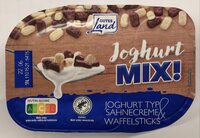 Joghurt Mix! Joghurt Typ Sahnecreme & Waffelsticks