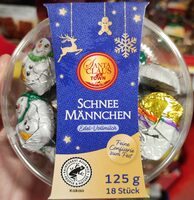 Schokoladenschneemännchen