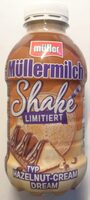 Müllermilch Shake Hazelnut Cream Dream