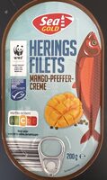 Herings Filets Mango-Pfeffer-Creme
