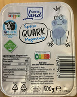 Speisequark Magerstufe