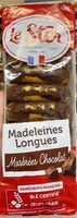 Madeleines longues marbrées chocolat
