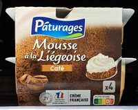 Mousse à la liégeoise café