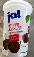 Ja! Fettarmer Joghurt Schwarzkirsche