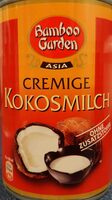 Cremige Kokosmilch