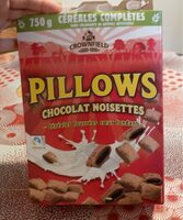 Pillows chocolat noisettes
