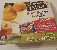 Compote poires Williams
