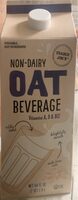 Non-dairy oat beverage