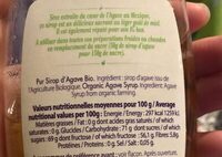 Sirop d'agave bio