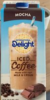 Iced coffee mocha