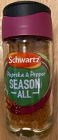 Schwartz Salt, Paprika & Pepper SEASON -ALL-