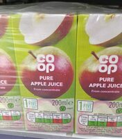 Pure apple juice 3pk