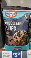 Dr Oetker Choc Chips Plain 100g
