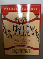 Huile d'olive vierge extra non filtrée