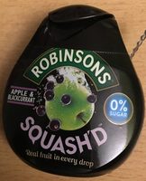 Robinsons Squash'd 66ML Apple & Blackcurrant