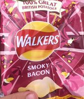 Walkers smoky bacon crisps