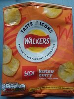 Katsu curry flavour potato crisps