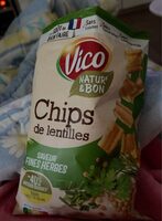 Chips de lentilles saveur fines herbes