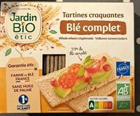 Tartines craquantes Blé complet