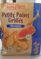Petits pains Grillés  Froment