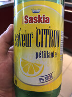 Saveur citron pétillante