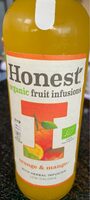 Organic fruit infusions Orange & Mango