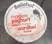 Yaourt maigre fraise