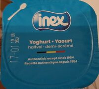 INEX yoghurt halfvol natuur