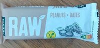 Raw peanuts+dates