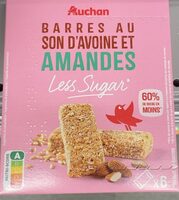 Barres au son d’avoines et amandes