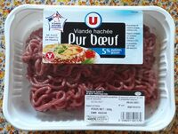 Viande hachée pur bœuf 5% MAT.GR. U