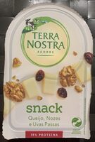 Snack, Queijo, Nozes e Uvas Passas