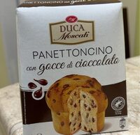 Panettoncino con gocce di cioccolato