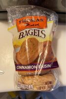Cinnamon raisin bagels