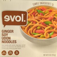 Ginger soy using noodles