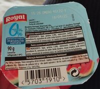 Gelatina sabor melancia sandía