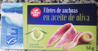 Filetes de anchoa en aceite de oliva