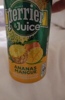 Perrier et juive ananas mangue