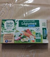Bouillon cube légumes sans sel