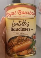 Lentille saucisse