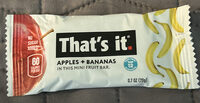Apples + Bananas