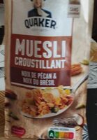 Müesli croustillant Noix de pécan & Noix du Brésil