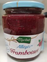 Confiture allégée framboises