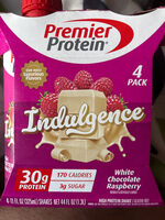 Indulgence white chocolate raspberry